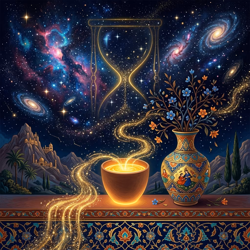 خیام و رویارویی با مرگ: کهن‌الگوی پذیرش فناپذیری
